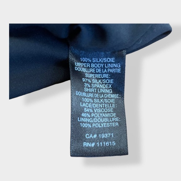 Robert Rodriguez NWOT designer sequin‎ and silk rose gold dress size 8 - Picture 9 of 10